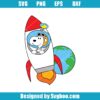 Snoopy Outerspace Svg