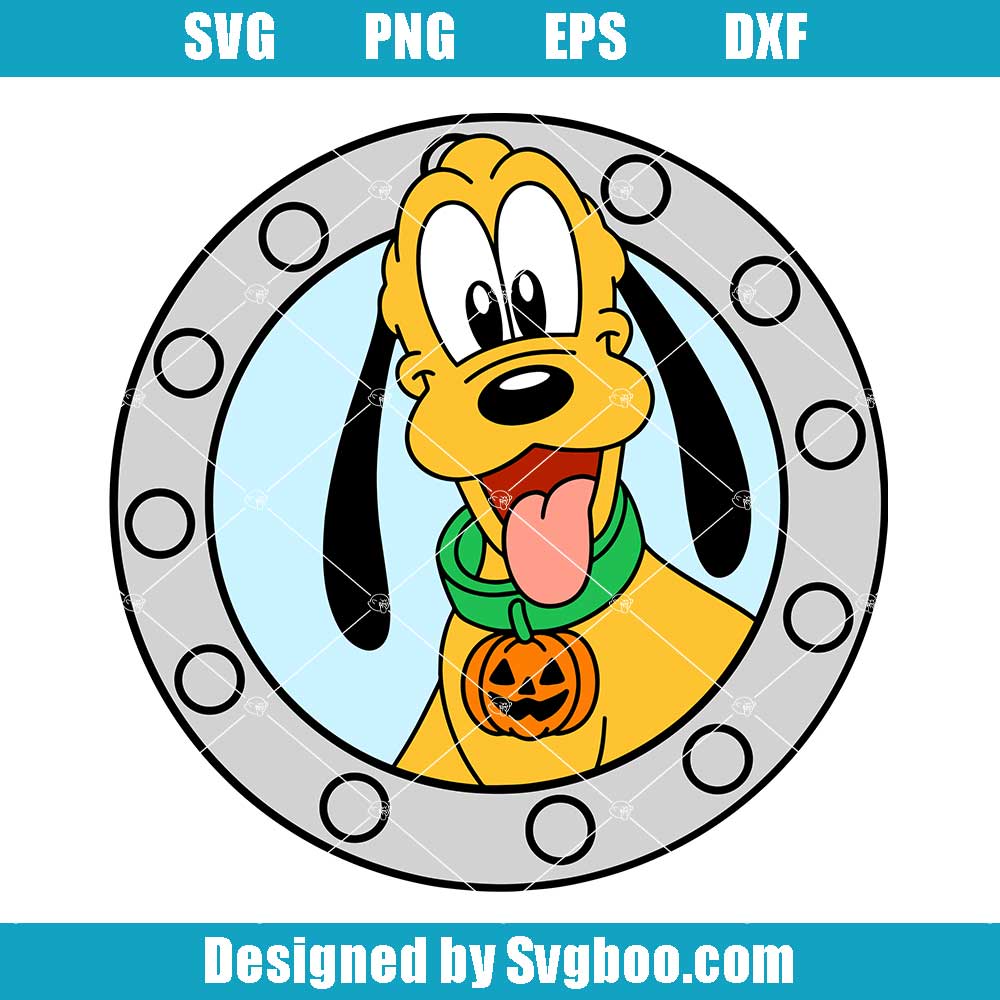 Pluto Cruise Halloween Porthole Head Svg, Pluto On The High Seas Halloween Svg Pluto Cruise Halloween Porthole Head Svg