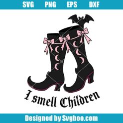 Hocus Pocus I Smell Children Svg Design