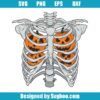 Ribcage Pumpkins Halloween Svg Design