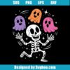 Skeleton Juggling Ghost Svg Design
