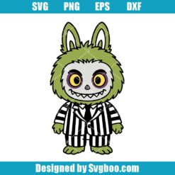 Beetlejuice Bunny Characters SVG Design