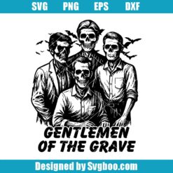 Gentlemen of The Grave SVG Design