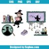 Halloween Fantasy Reader Bookshelf SVG Design