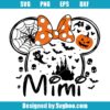 Mimi Halloween Minnie Mouse Head SVG Design