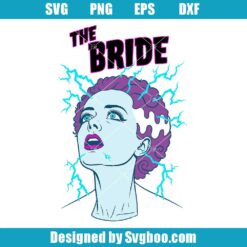 Neon Monster Queen SVG Design