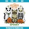Spooky Halloween Cats SVG Design