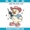 What The Fuck Duck SVG Design