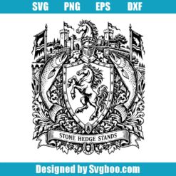 Reimagined House Bracken Heraldry SVG Design