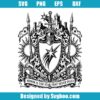 Starfall Falling Star Crest SVG Design